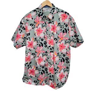 Free Planet Cotton Button Up Shirt